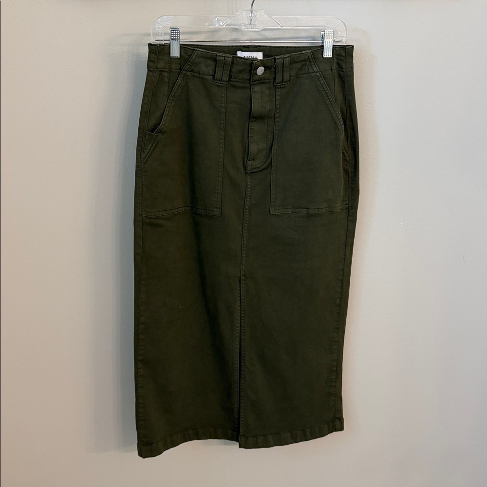 pistola Olive Green Cargo Trousers